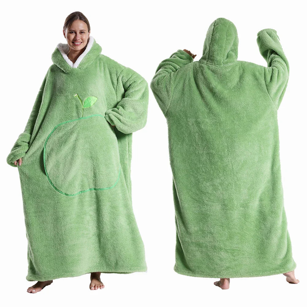 Sora Unisex Portable Blanket | Super Soft Plush, With Hood 9