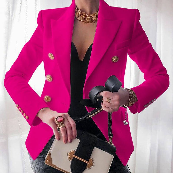 Soraya | Luxury Fitted Blazer with Double Row of Buttons 4