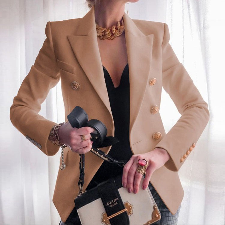 Soraya | Luxury Fitted Blazer with Double Row of Buttons 7