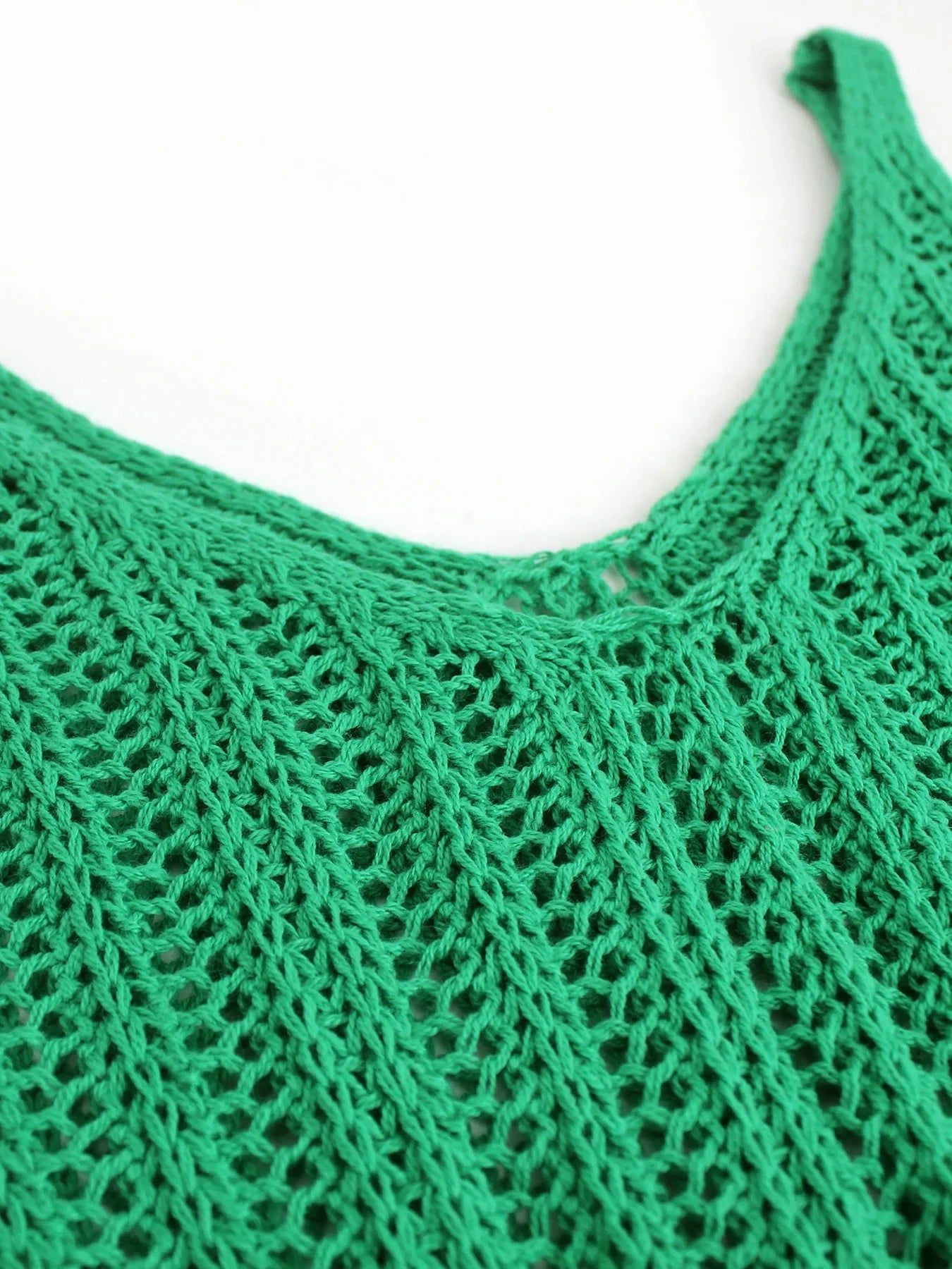 Soreya Knit – Ethereal Knitted Summer Dress with V-neck 4