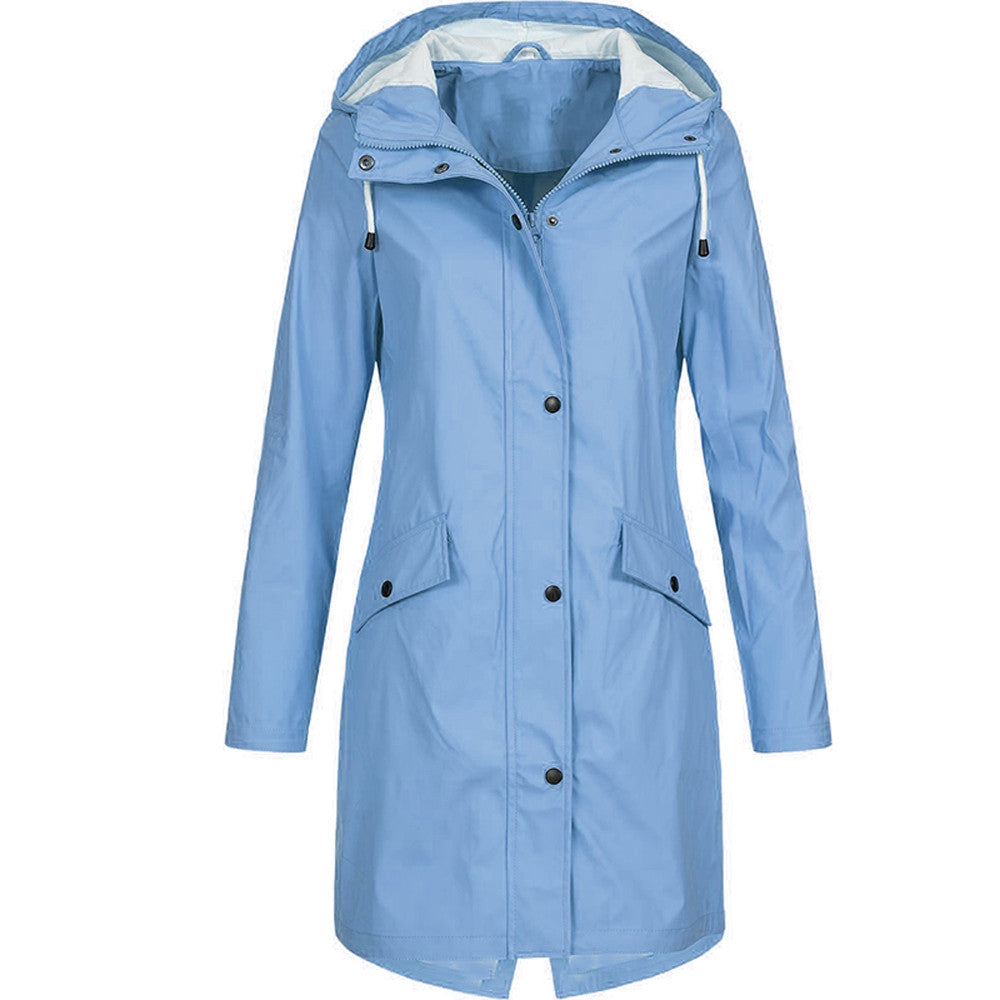 Stylish Women's Rain Jacket – Waterproof & Modern 7