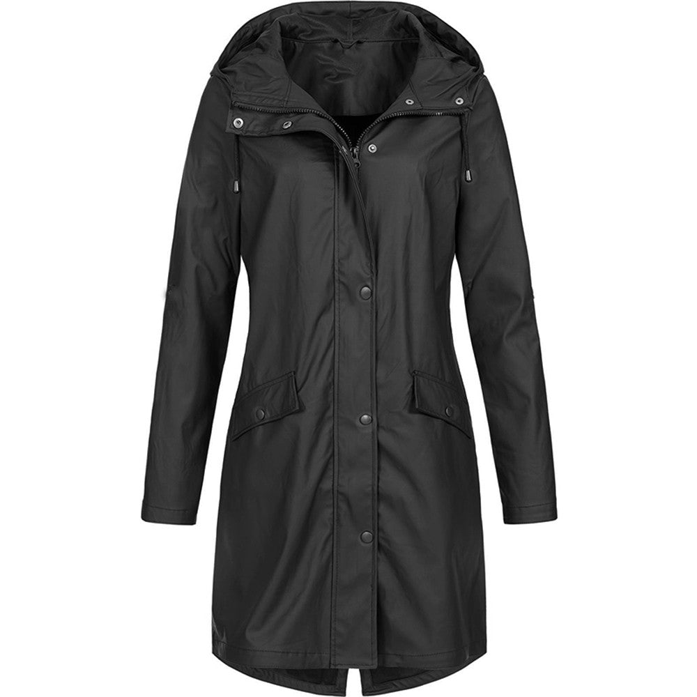 Stylish Women's Rain Jacket – Waterproof & Modern 8