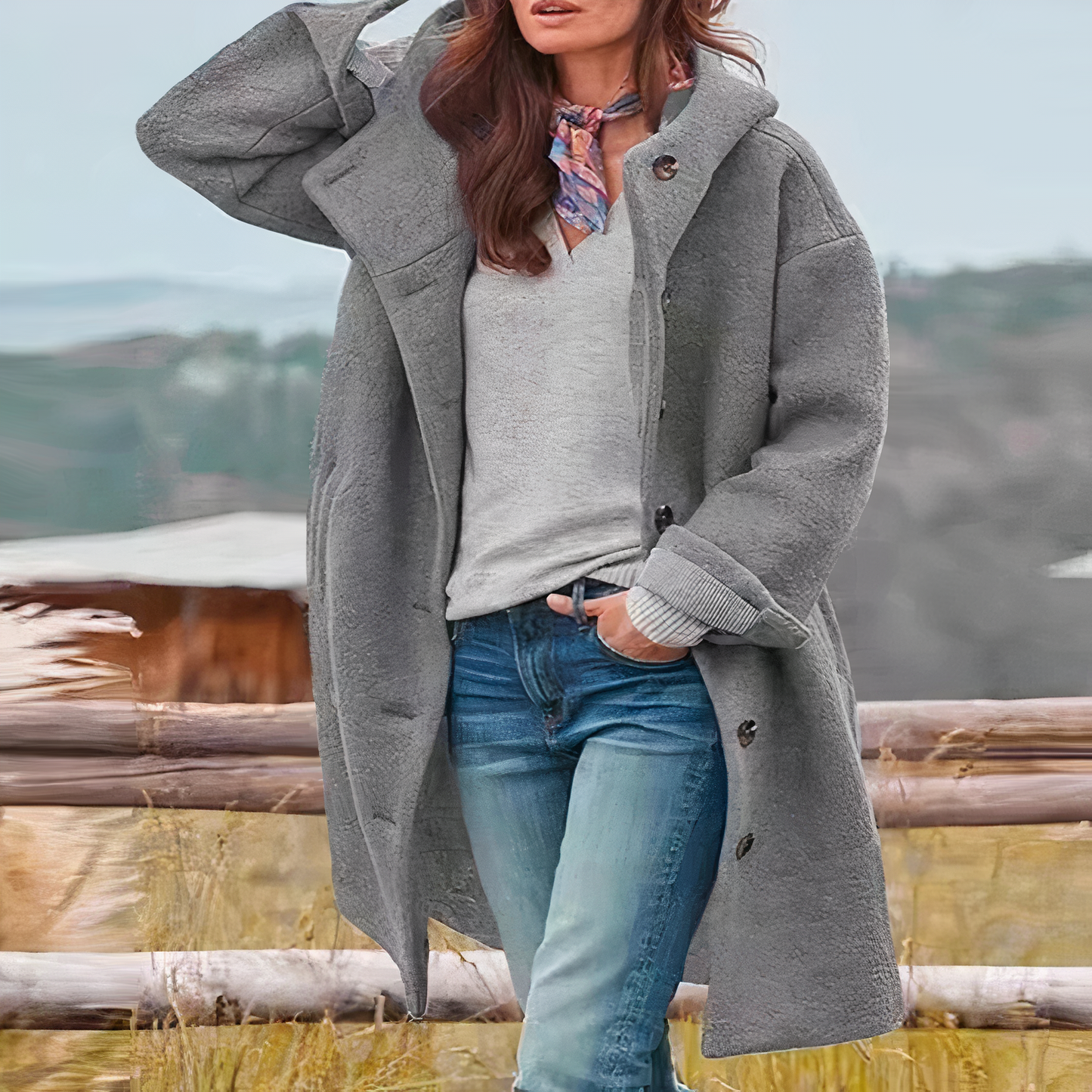 Stylish women's wool coat | Elegant coat for every season 3