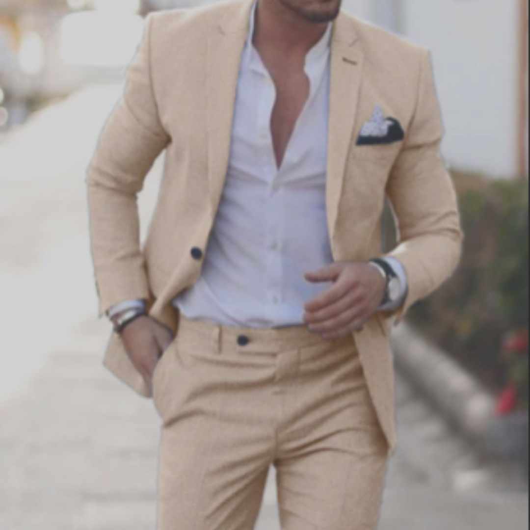 Summer Men's Suit | Lightweight Blazer and Pants for Weddings 10