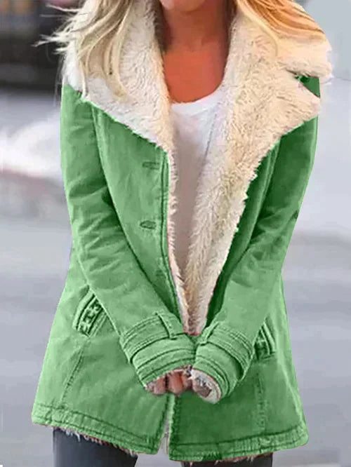 Tara Women's Winter Jacket | Advanced Thermal Material, Elegant Design 0
