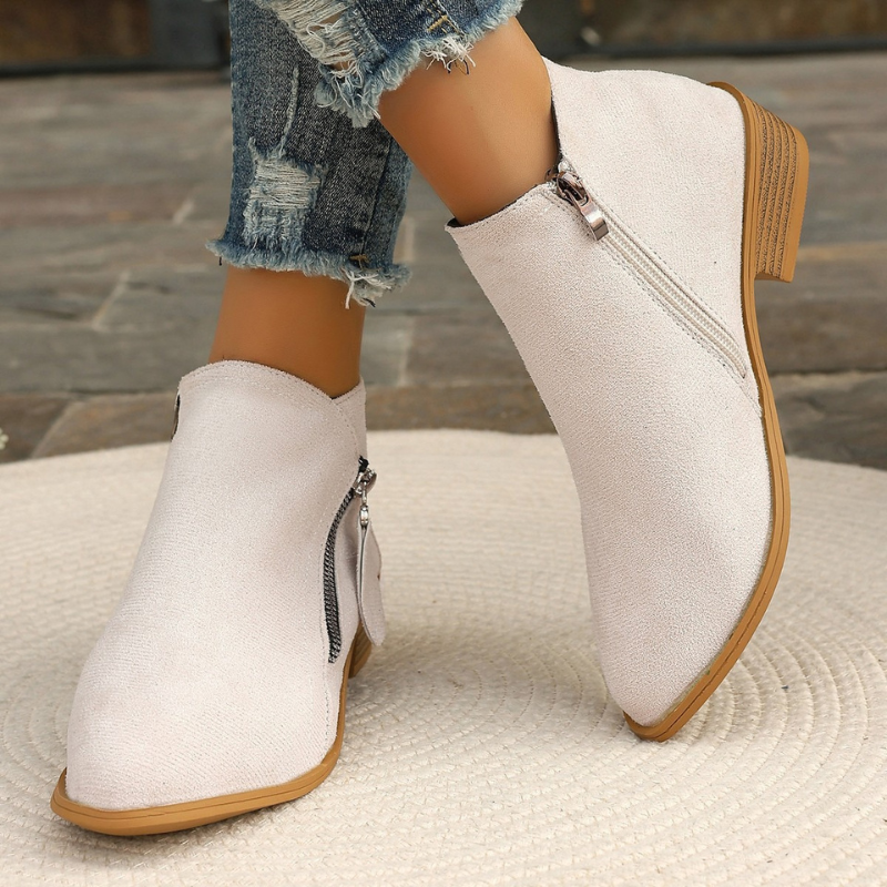 Tati Women's Ankle Boots | Block Heel, Timeless Design 4