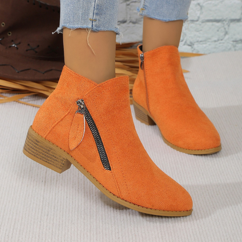 Tati Women's Ankle Boots | Block Heel, Timeless Design 5
