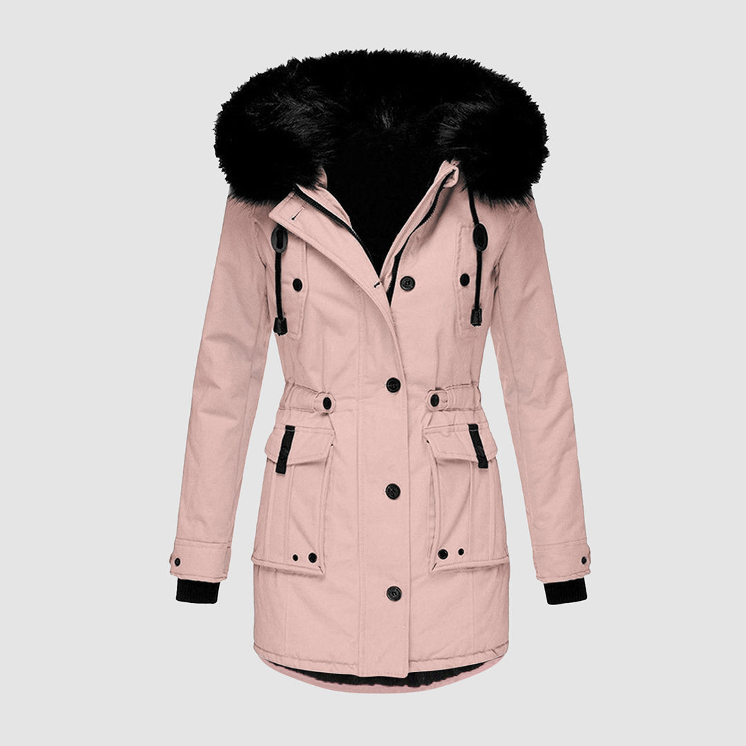 Tess Women's Winter Coat | Padded, Waterproof With Lined Hood 4