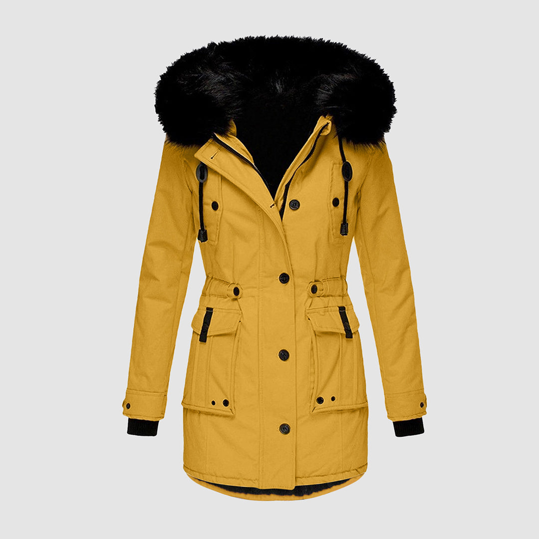 Tess Women's Winter Coat | Padded, Waterproof With Lined Hood 6