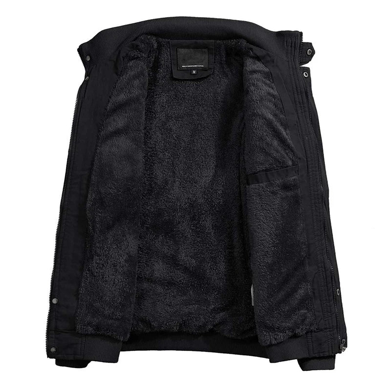 Tough Military Jacket for Men | Durable Winter Style 4
