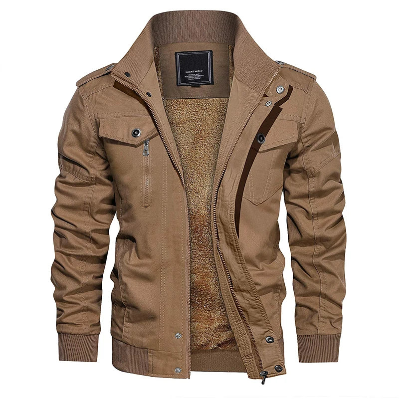 Tough Military Jacket for Men | Durable Winter Style 6