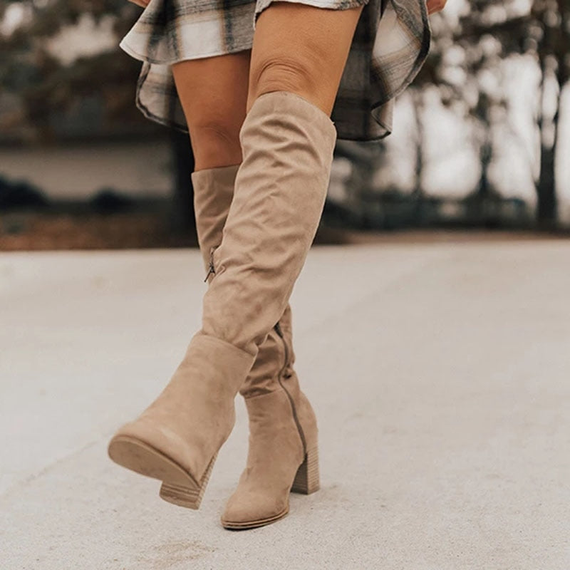 Valéria | Elegant Knee-High Women's Boots with a Refined Look 2