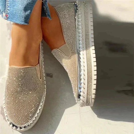 Virelle | Luxury Slip-Ons with Sparkling Details for Women 0