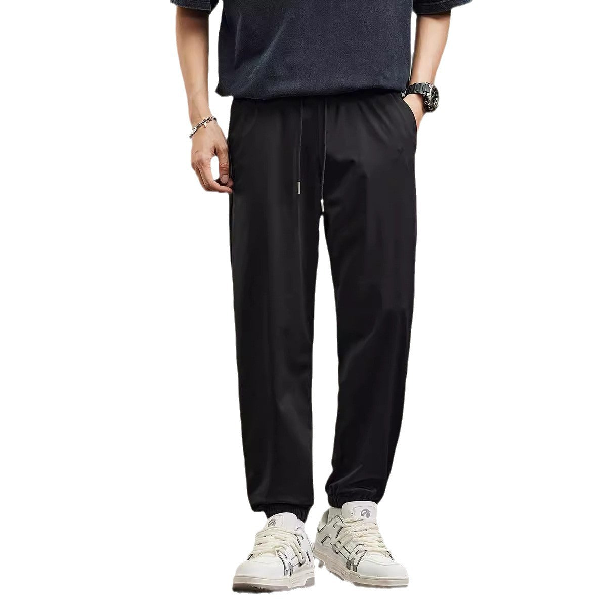 Wade Men's Sports Trousers | Breathable Fabric, Slim Fit 5