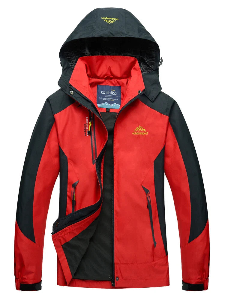 Waterproof Women's Raincoat with Adjustable Hood - Breathable and Warm Lined - Long Women's Raincoat 5