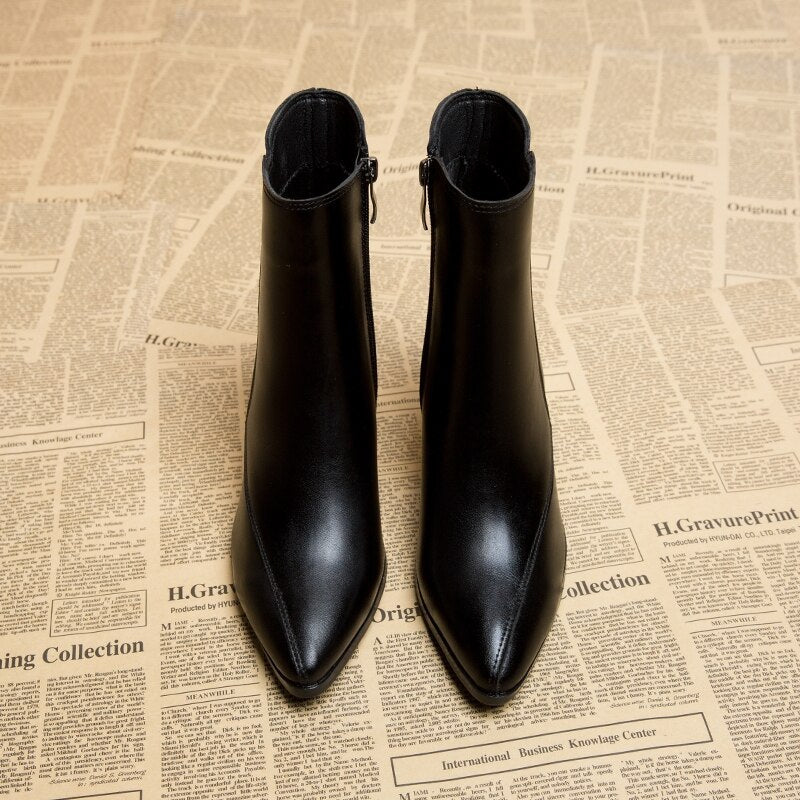 Wendy Black Women's Boots | Slim Silhouette, Timeless Elegance 2