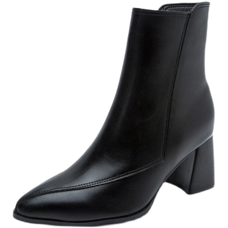 Wendy Black Women's Boots | Slim Silhouette, Timeless Elegance 3