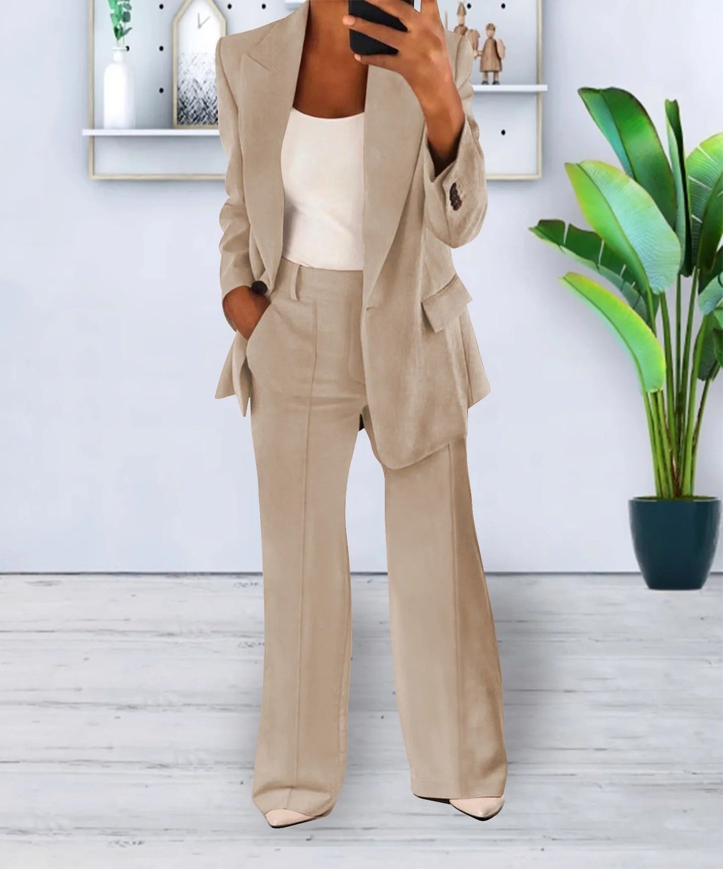 Wendy Ladies' Suit | Timeless Design with Slim Waistcoat and Office Trousers 10