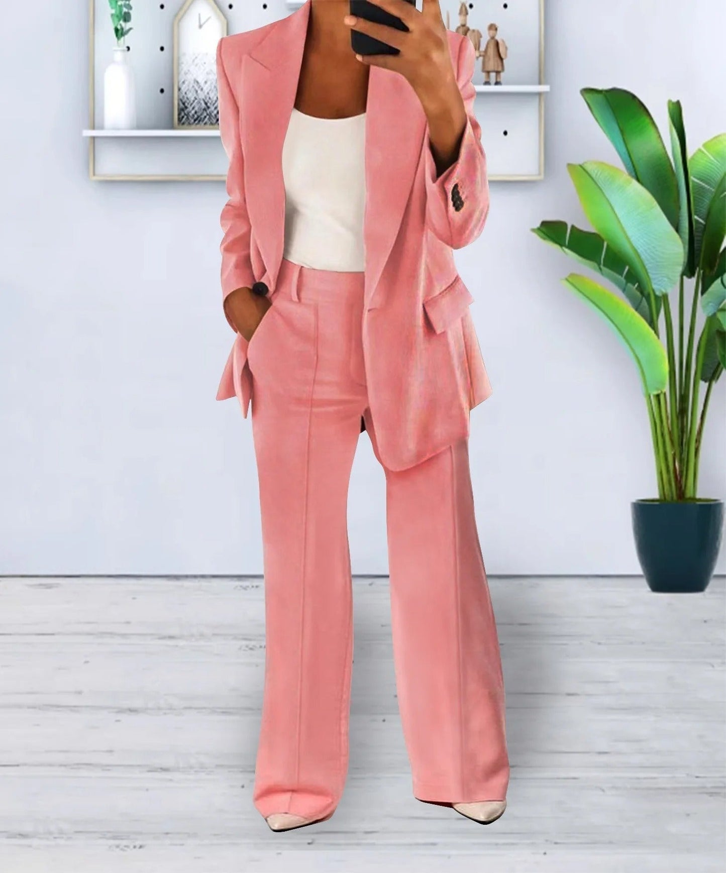 Wendy Ladies' Suit | Timeless Design with Slim Waistcoat and Office Trousers 11