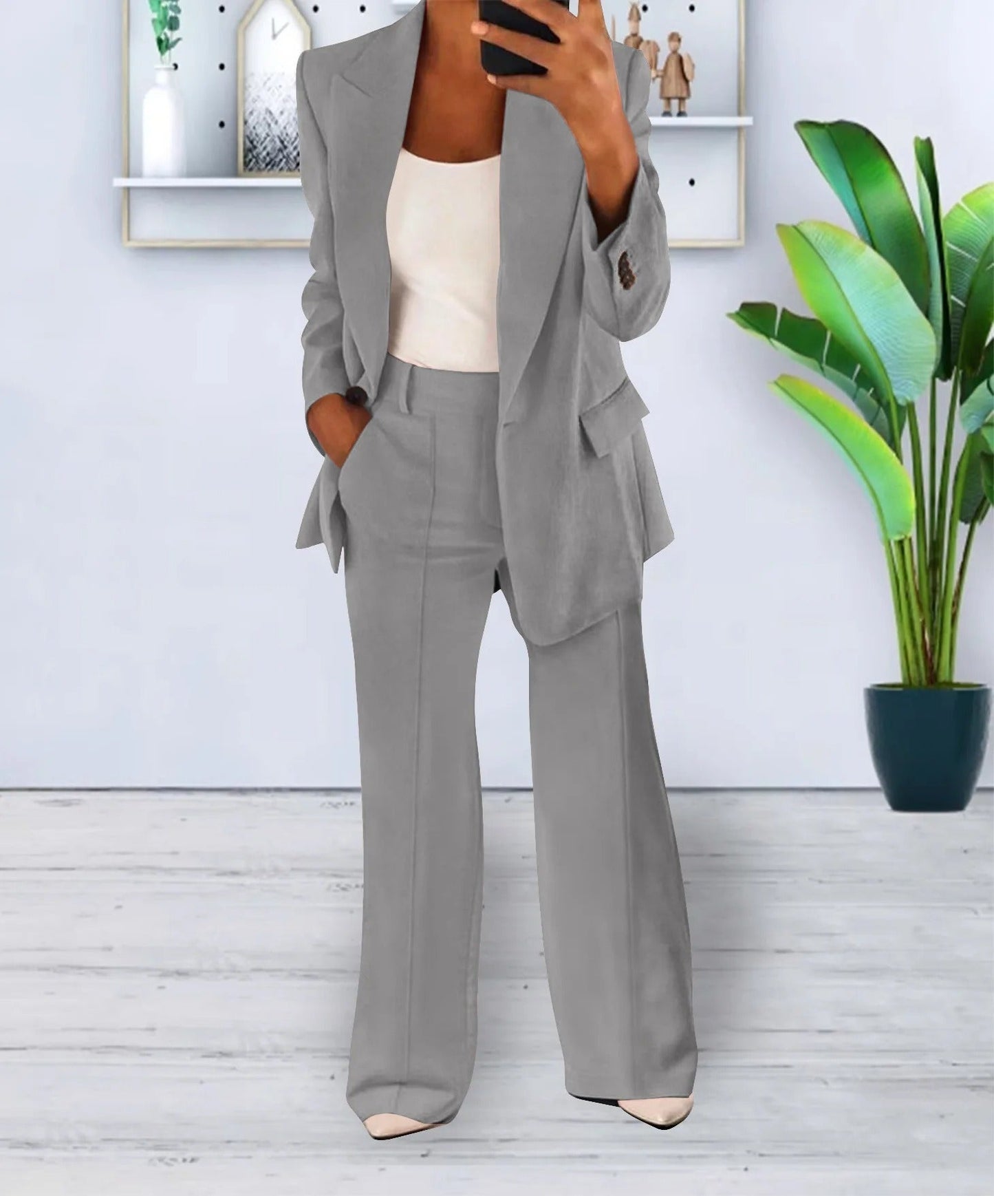 Wendy Ladies' Suit | Timeless Design with Slim Waistcoat and Office Trousers 12
