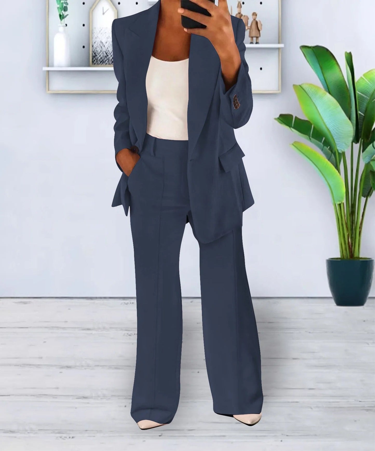 Wendy Ladies' Suit | Timeless Design with Slim Waistcoat and Office Trousers 7