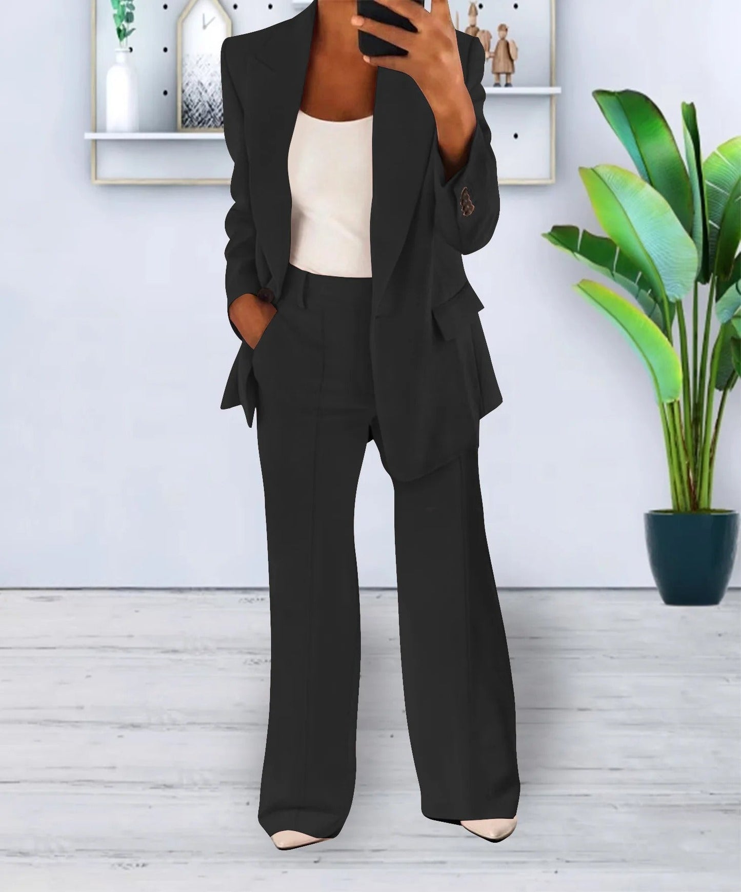 Wendy Ladies' Suit | Timeless Design with Slim Waistcoat and Office Trousers 8