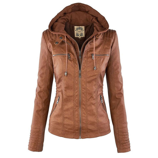 Wendy Women's Jacket | Black Women's Hooded Jacket, Casual 0