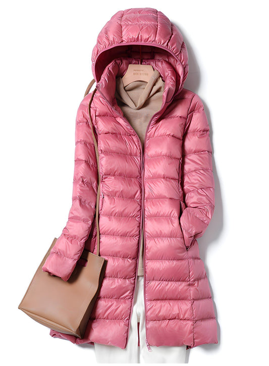 Wendy Women's Long Down Jacket | Lightweight Comfort 0