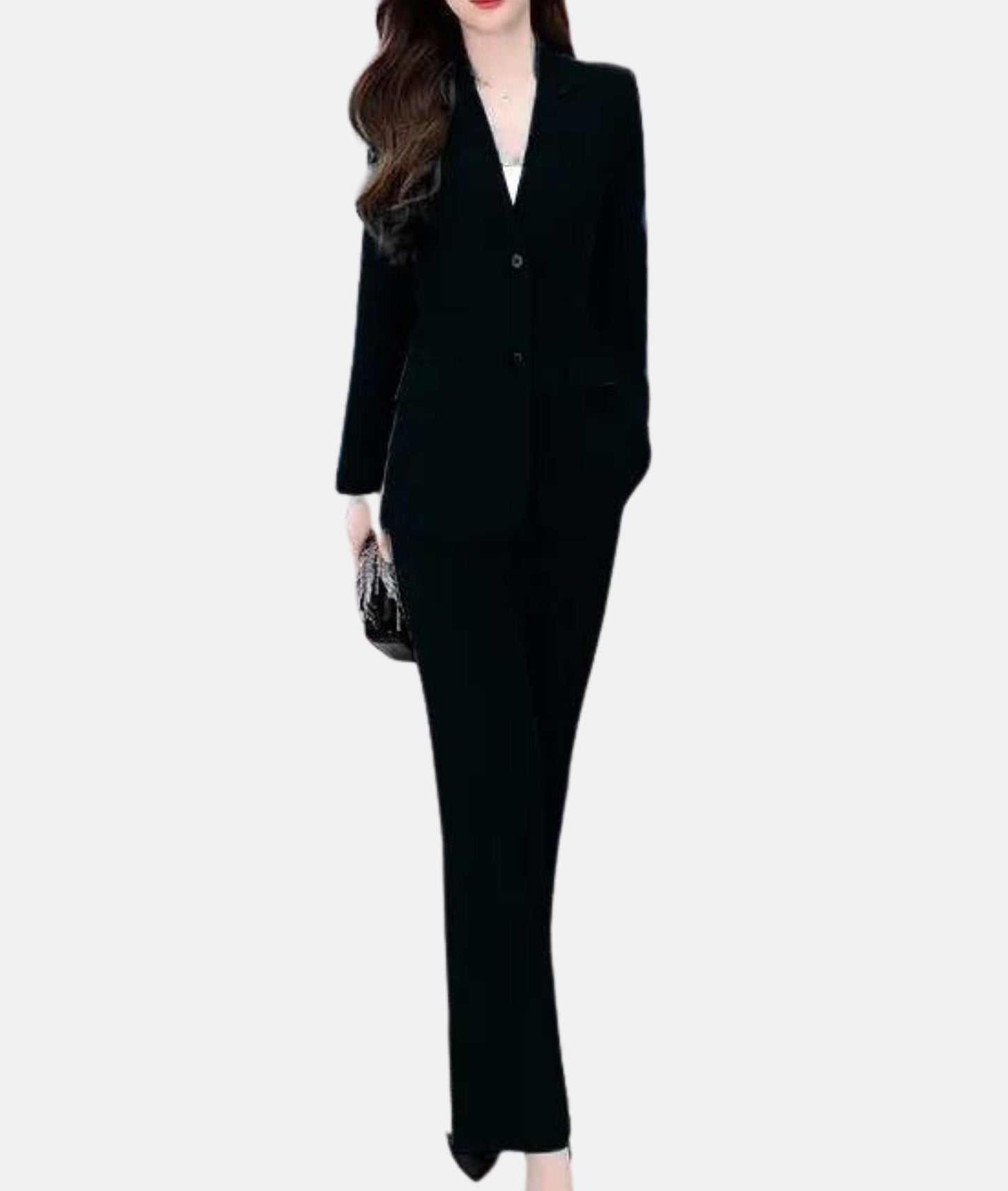 Wendy Women's Pantsuit | Tailored Blazer, Elegant for Festive Occasions 6