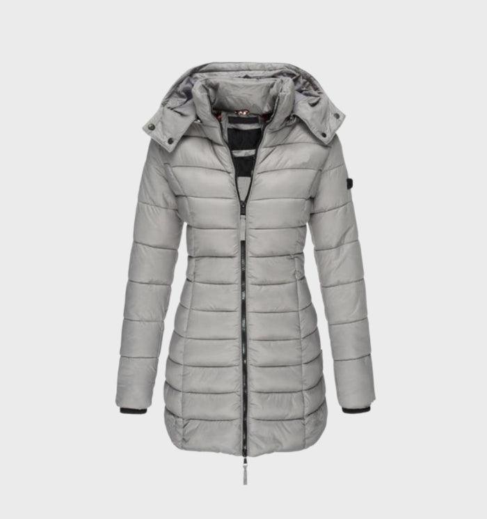 Wendy Women's Winter Coat | Soft Lining with Hood, Long Fit 3