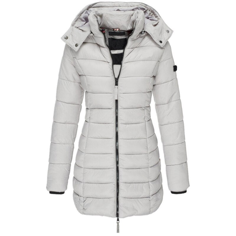 Wendy Women's Winter Jacket | Padded Polyester with Hood 6