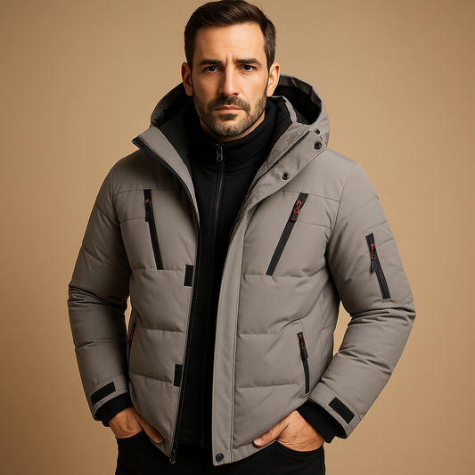 Wille Men's Winter Jacket | Waterproof, Warm Lining, Adjustable Hood 1
