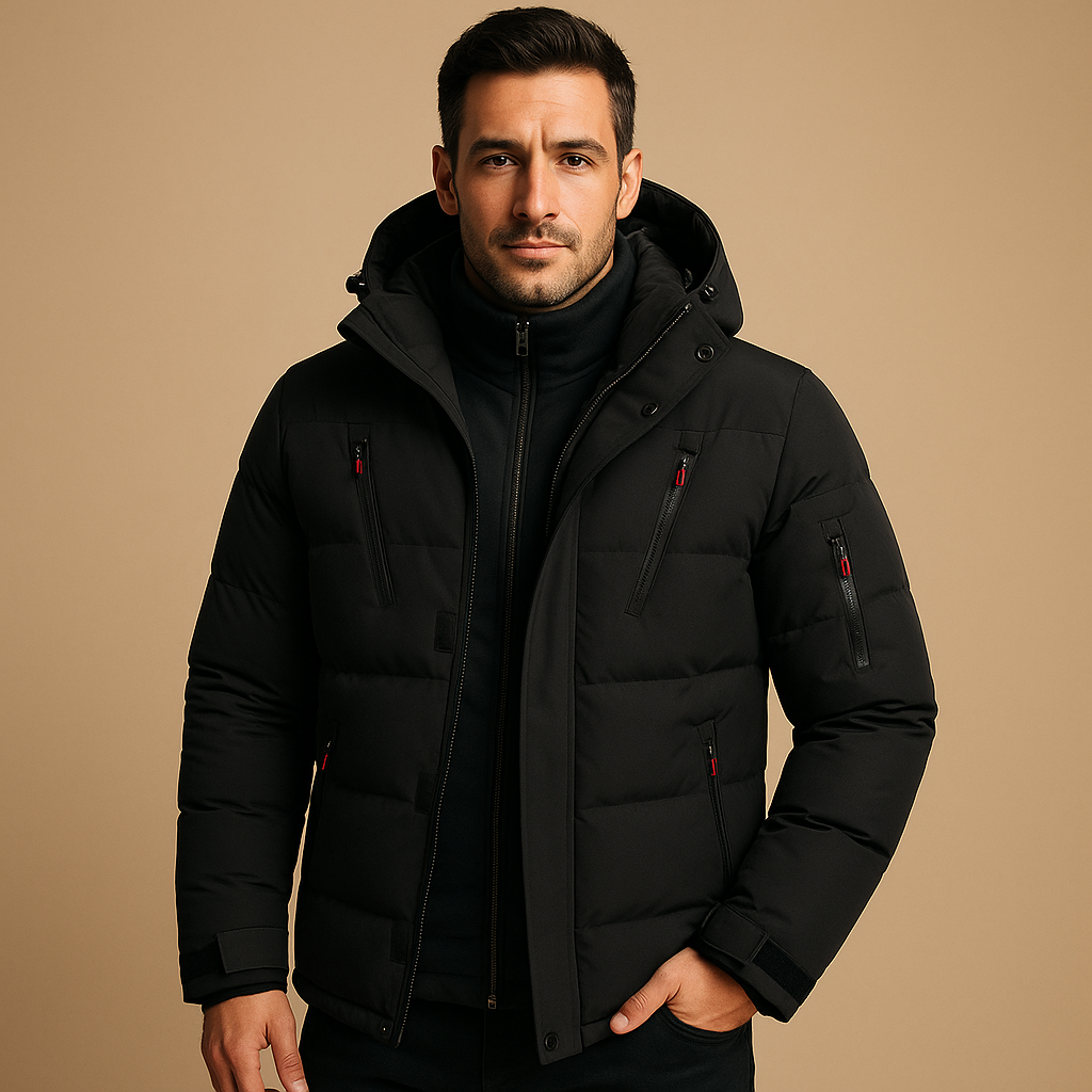 Wille Men's Winter Jacket | Waterproof, Warm Lining, Adjustable Hood 2