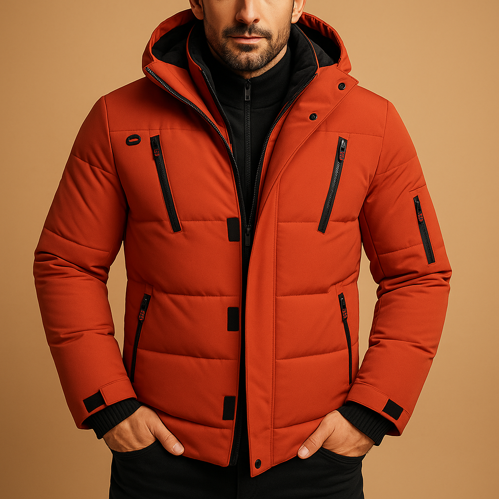 Wille Men's Winter Jacket | Waterproof, Warm Lining, Adjustable Hood 3