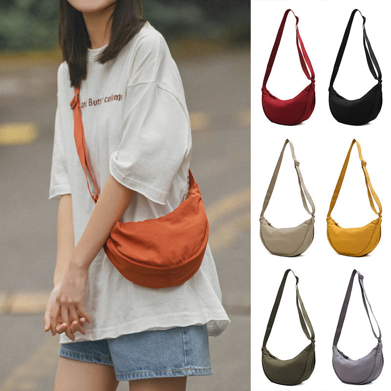 Wille Women's Handbag | Durable Polyester, Casual Half Moon Design 3