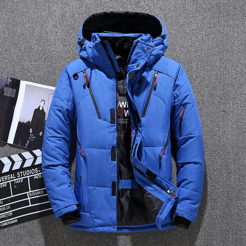 Willem Down Jacket for Men | Slim Design, Warm Hood, High-Quality Down 2