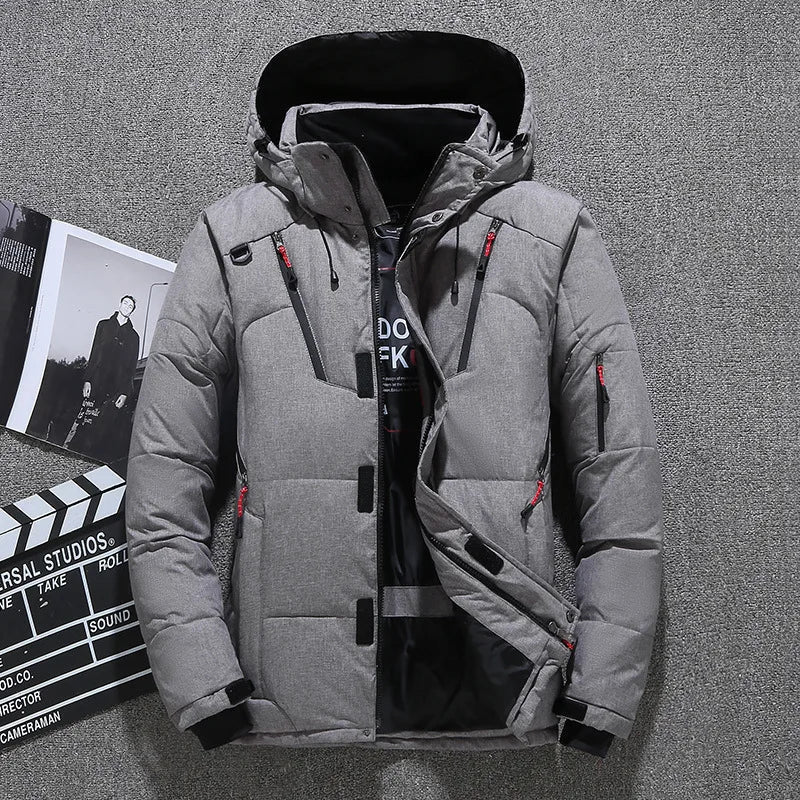 Willem Down Jacket for Men | Slim Design, Warm Hood, High-Quality Down 3