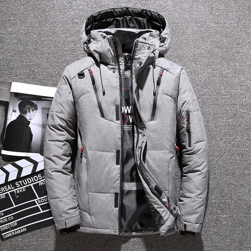 Willem Down Jacket for Men | Slim Design, Warm Hood, High-Quality Down 4