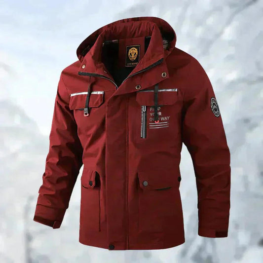 Willem Men's Winter Jacket | Waterproof, Windproof, Removable Hood 1