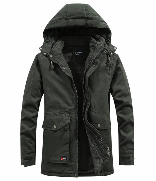 Willem Men's Winter Jacket | Windproof with Hood, Casual Men's Winter Jackets Sale 0