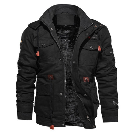 Wolff Men's Winter Jacket | High-Quality Cotton, Stylish and Warm 0