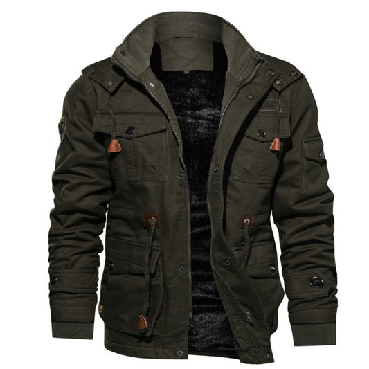 Wolff Men's Winter Jacket | High-Quality Cotton, Stylish and Warm 1