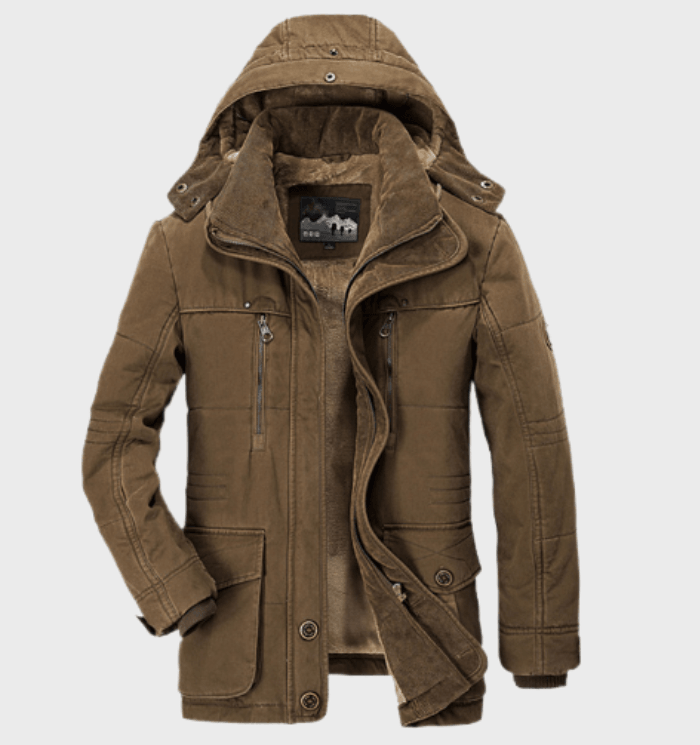 Wolff Men's Winter Jacket | Thick Insulation, Durable and Water-Resistant 4