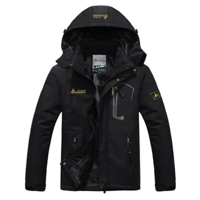 Wolff Men's Winter Jacket | Windproof, Water-Repellent, Ski Jacket 0