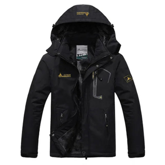 Wolff Men's Winter Jacket | Windproof, Water-Repellent, Ski Jacket 0