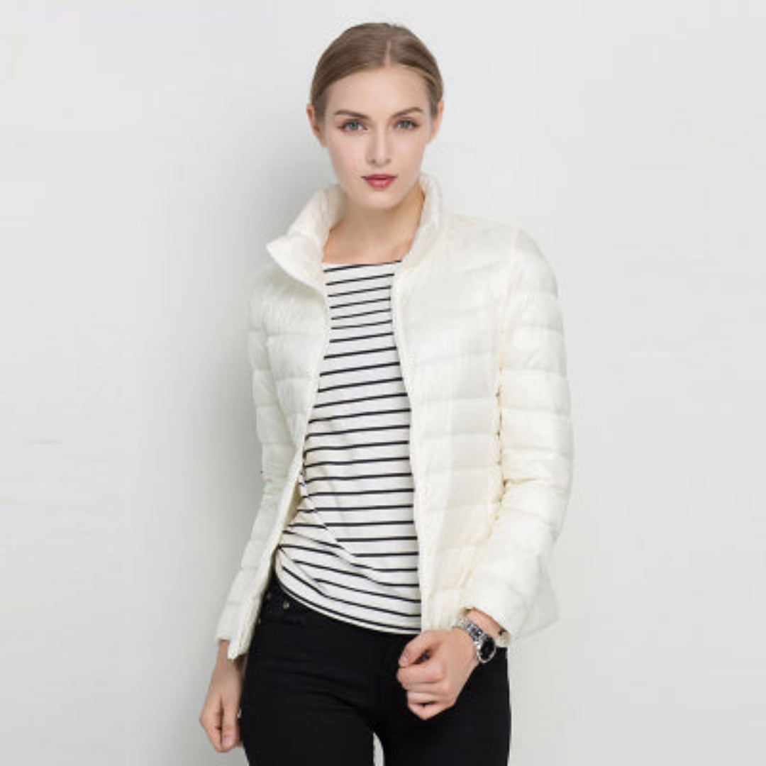 Women's Long-Sleeved Padded Jacket – Warm & Stylish 1