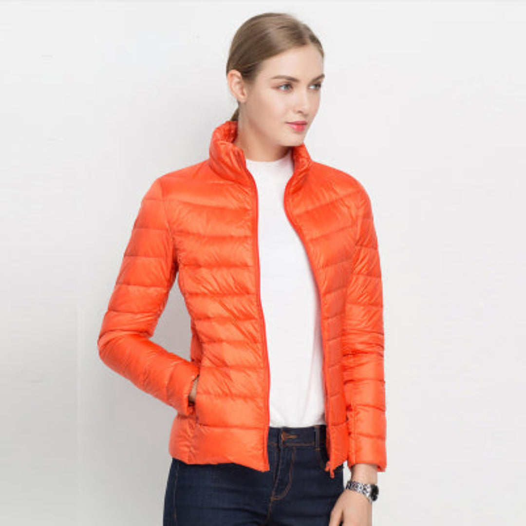 Women's Long-Sleeved Padded Jacket – Warm & Stylish 3