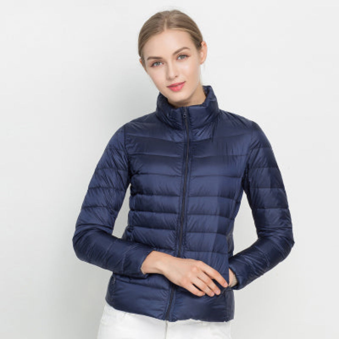 Women's Long-Sleeved Padded Jacket – Warm & Stylish 7