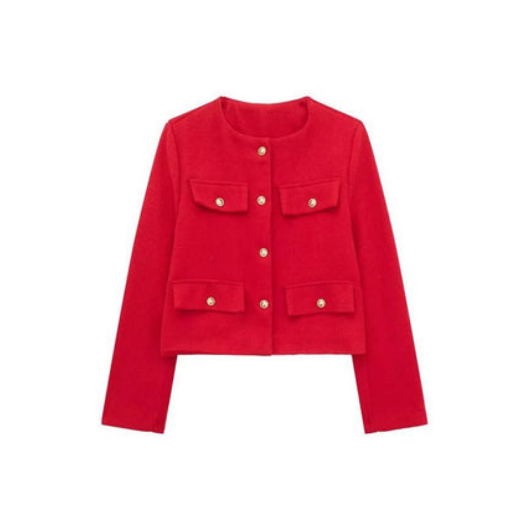 Women's Long Arm Jacket Vintage | Button Down 2