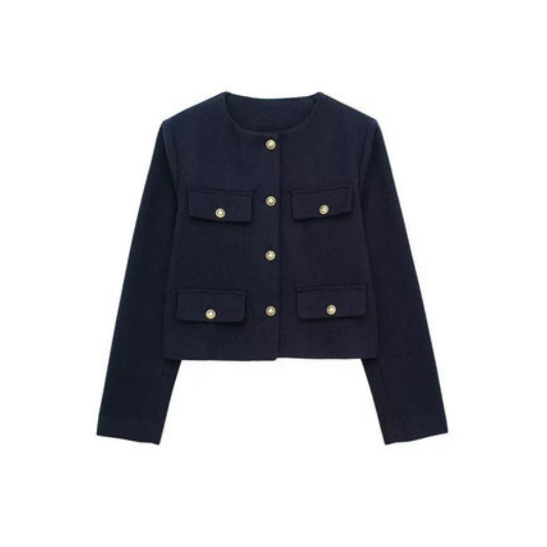 Women's Long Arm Jacket Vintage | Button Down 3